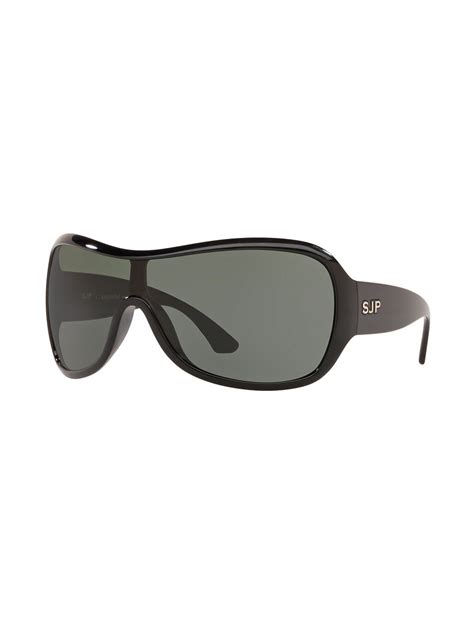 Sarah Jessica Parker X Sunglass Hut Round Frame Oversized Sunglasses Farfetch