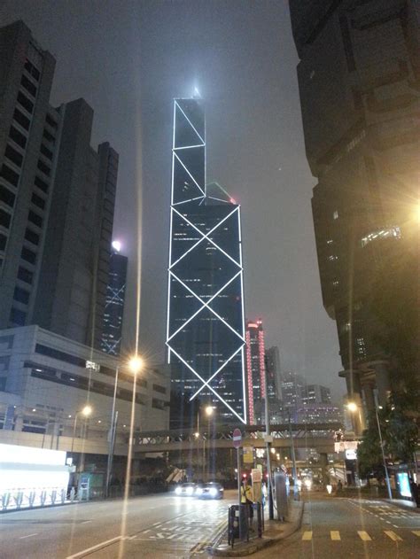 Candid Hong Kong Bank Of China In The Mist The Little Koo Blog