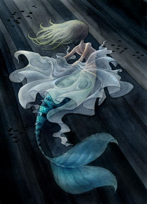 Mermaid Transformation By Reneenault On Deviantart