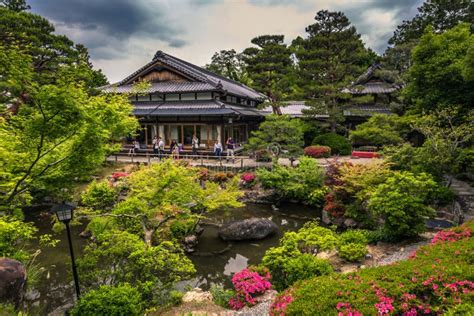 Nara May 31 2019 The Isuien Garden In Nara Japan Editorial Stock