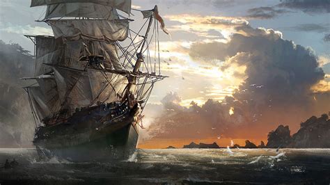 Fine Art Assassins Creed Iv Isnt All Rum And Beaches Theres