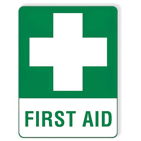 First Aid Sticker 15 X 225cm Aero Healthcare