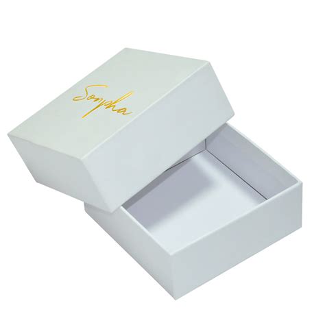 wholesale custom luxury rigid cardboard t lid and base paper box china t packaging box