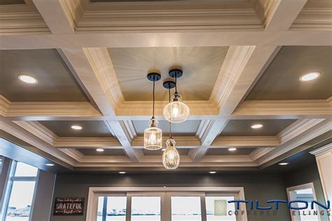 Coffered Ceiling Pictures With Lights Shelly Lighting