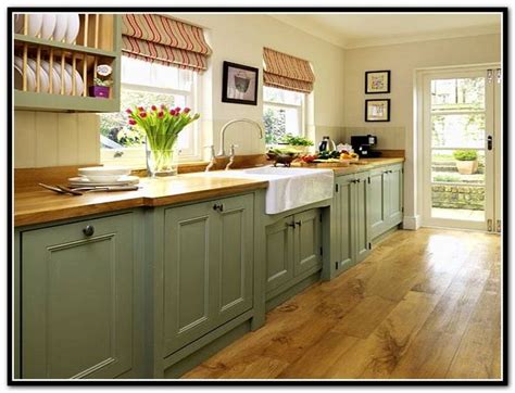 Kitchen cabinets with beadboard inserts. Green Beadboard Kitchen Cabinets | Country cottage kitchen ...