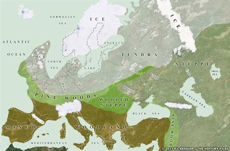 Ice Age Europe Map Secretmuseum