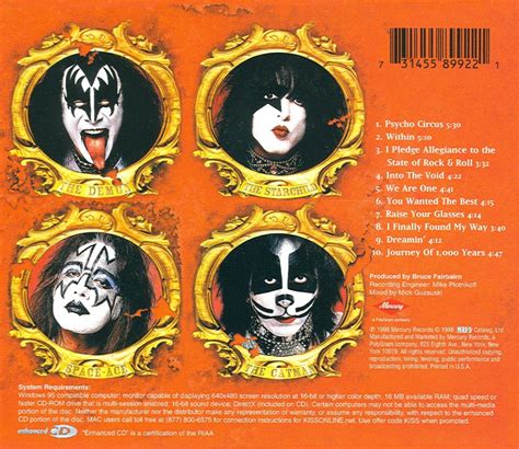 Kiss Psycho Circus Album
