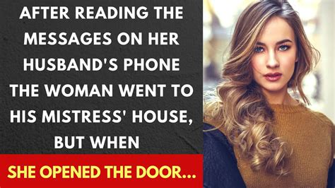Wife Decided To Go To Her Husbands Mistress House But Was Shocked To