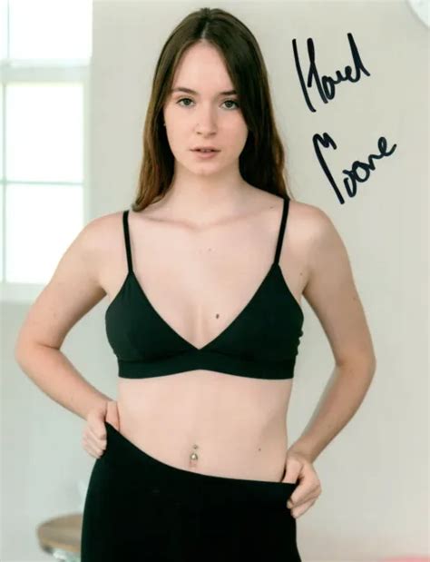 Hazel Moore Super Sexy Hot Adult Model Signed X Photo Coa Proof