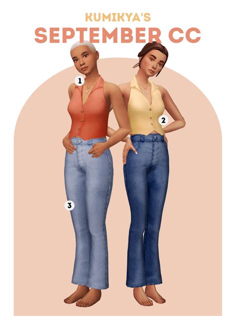 September Cc Set Kumikya On Patreon Sims 4 Mm Cc Sims Four Sims 4