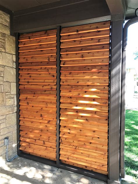 Louvered Fences Flexfence Louver System Privacy Screen Outdoor