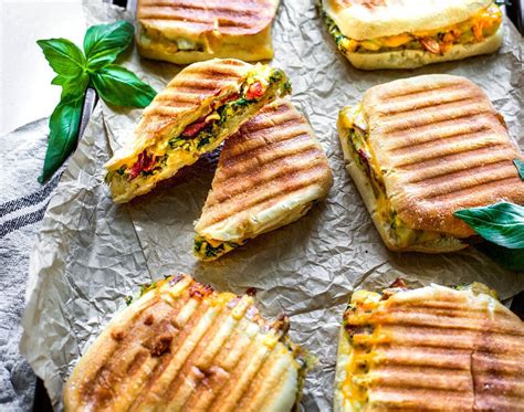 Veggie Loaded Egg And Bacon Breakfast Paninis — My Diary Of Us Bacon
