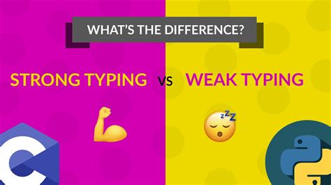 Strong Vs Weak Typing Programming Languages Whats The Difference