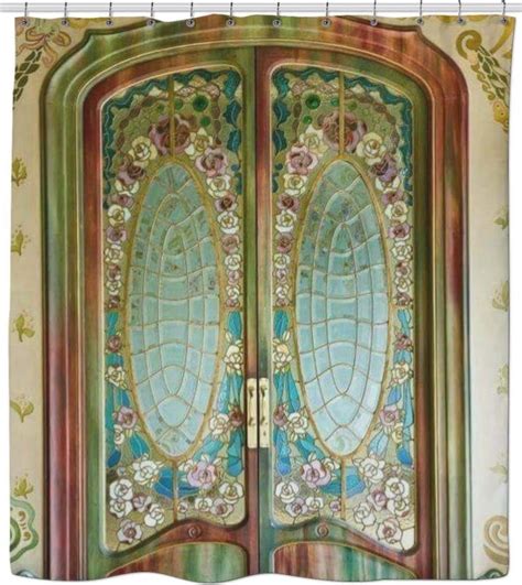 Art Nouveau Door Digital Photo Gorgeous Doors Unique Doors