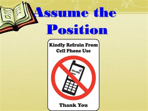 Ppt Assume The Position Powerpoint Presentation Free Download Id