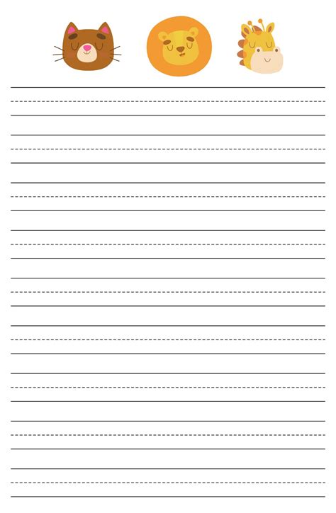 5 Best Printable Blank Writing Pages