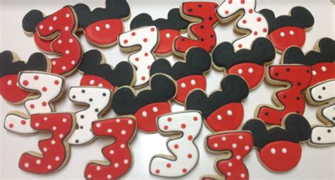 Birthday Mickey Mouse Decorated Sugar Cookies By I Am The Cookie Lady