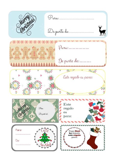 Etiquetas Para Regalos Imprimible Gratis Lovely And Creatiful