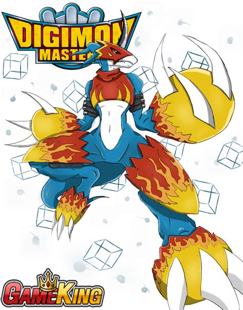 Flamedramon Digimon Masters