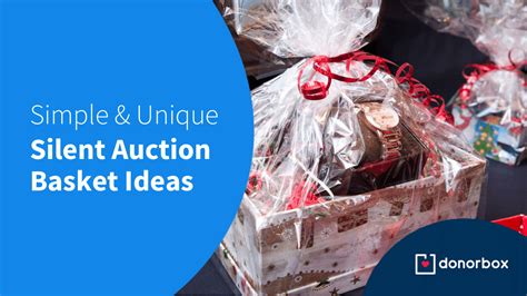 25 Simple And Unique Silent Auction Basket Ideas For Nonprofits