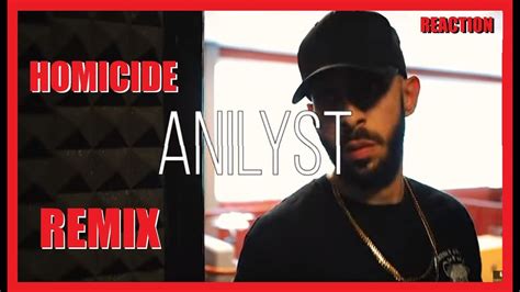 Anilyst Homicide Remix Logic And Eminem Reaction Youtube