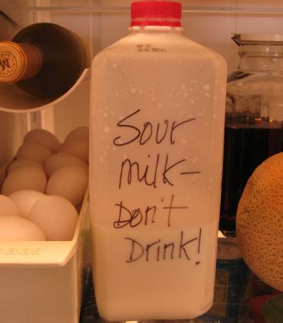 The acidification of the milk prevents the growth of harmful bacteria. Do Not Cry Over Soured Milk: Cook with it - anewscafe.com
