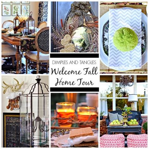 Welcome Fall Home Tour Dimples And Tangles