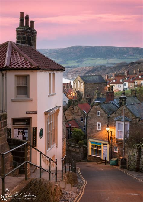 Daybreak At Robin Hoods Bay The North Yorkshire Gallery