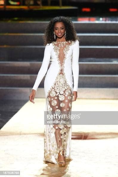 yaritza reyes of dominican republic walks the stage during the miss news photo getty images