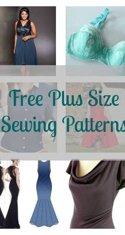 FREE Plus Size Sewing Patterns - My Handmade Space
