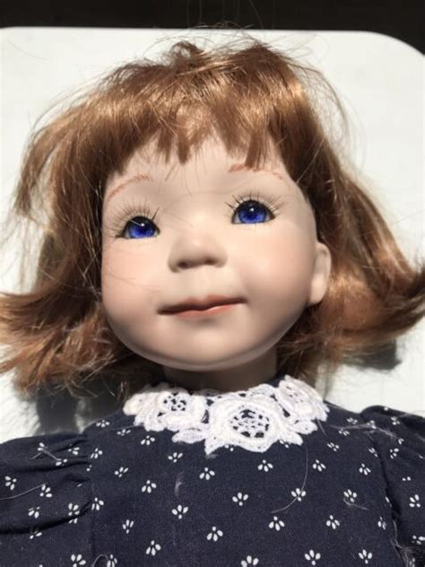 Jenny Ii” Porcelain Doll By Dianna Effner 1993 Expressions 19 Blue
