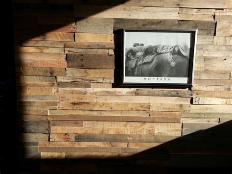Pallet Wood Wall Sustainable Lumber Company
