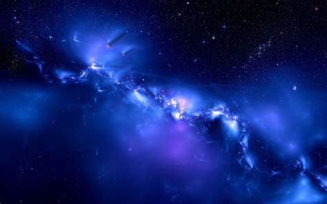 Blue Space Wallpaper Hd 72 Images