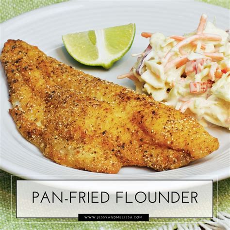 Classic Pan Fried Flounder