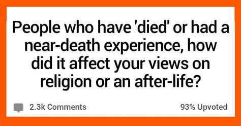 15 People Share Their Near Death Experiences And How It Affected Their