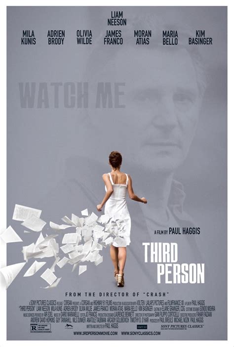 Third Person Dvd Release Date September 30 2014