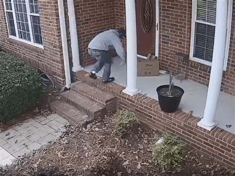 Porch Pirate Caught On Tape Stealing Packages Wach