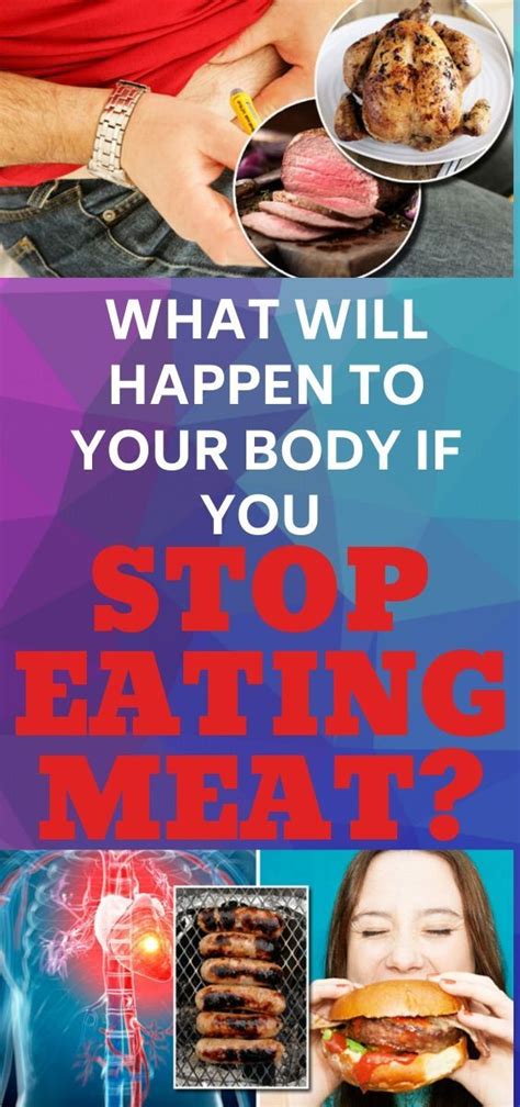 5 Things That Will Happen To Your Body If You Stop Eating Meat In 2020 Health Tips Health