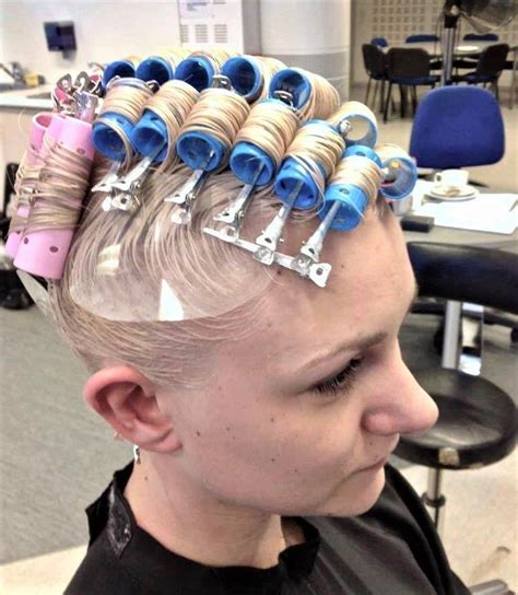 Pin By Rick Locks On Rollers Hair Rollers Model Hair Roller Set