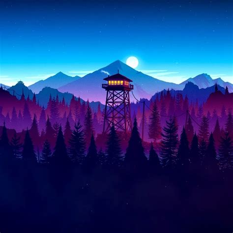 Download Firewatch Animated Wallpaper For Engine Best By