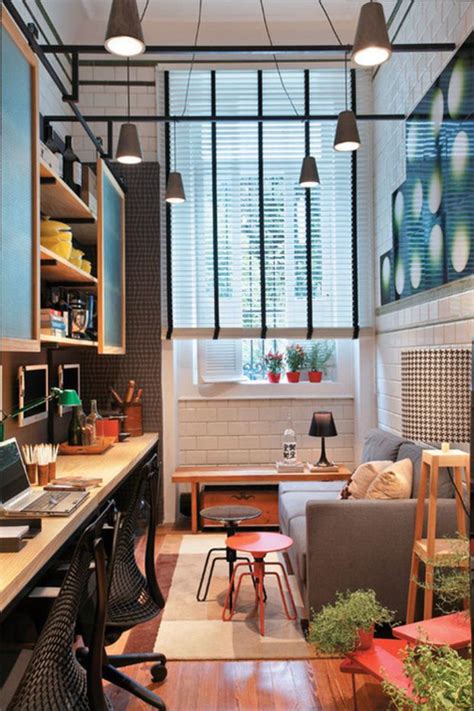 60 Awesome Office Workspaces Part 19 Small Apartment Design Small