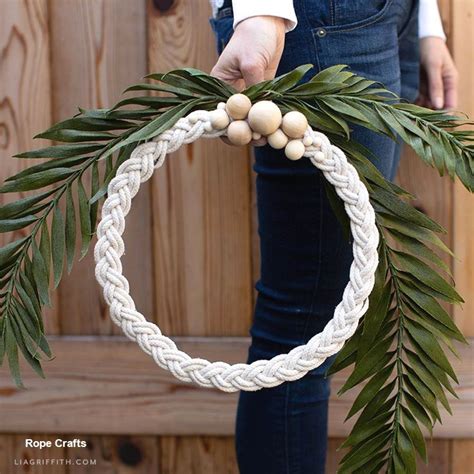 Best Diy Crafts With Ropes Christmas Crafts Diy Wreath Rope Crafts