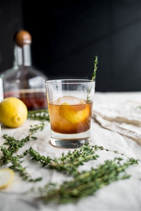 There are many, many ways to enjoy whiskey season. Bourbon Thyme Cocktail · How To Mix A Bourbon Cocktail ...