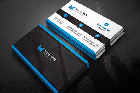 Yes, business cards are a formality. modern creative business card example