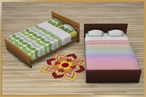 Blackys Sims 4 Zoo Bed Frame Bibi By Cappu • Sims 4 Downloads