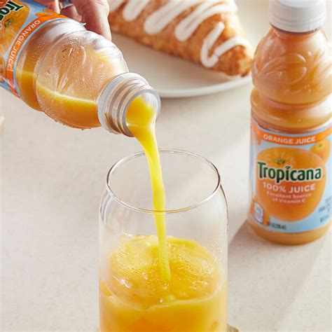 Tropicana Orange Juice 10 Fl Oz 24case