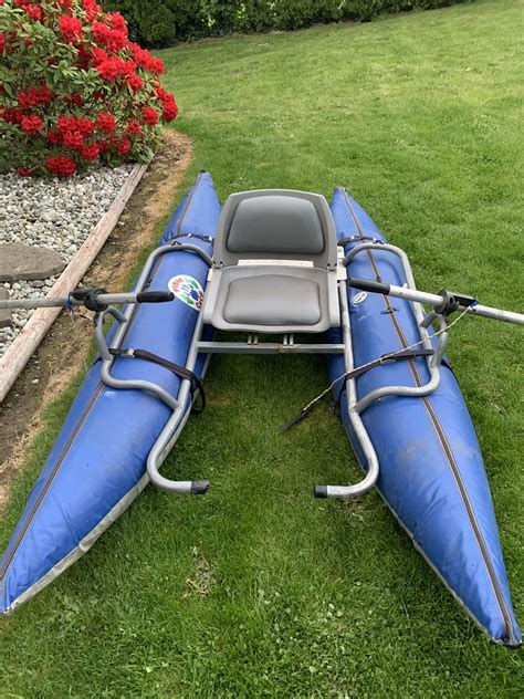 Pontoon Boat And Oars 100 For Sale In Stanwood Wa Offerup