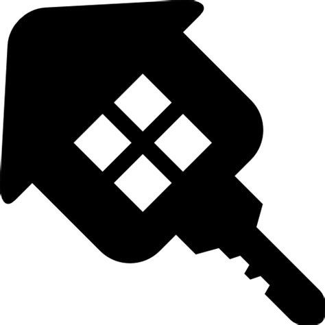 House Key Real State Business Symbol Icon Png Transparent Background