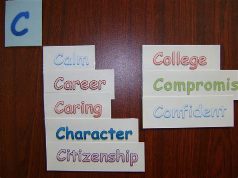 Elementary Counseling Blog: Counseling Office Word Wall - I LOVE this idea! | Counseling blog 
