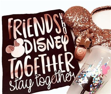 Friends Who Disney Together Stay Together Disney Shirt For Etsy